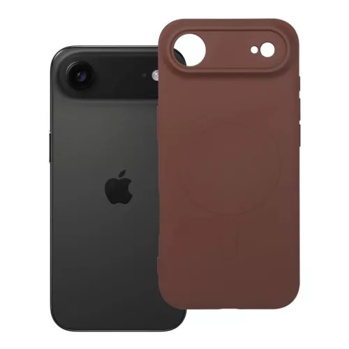 iPhone 17 Air szilikon tok barna