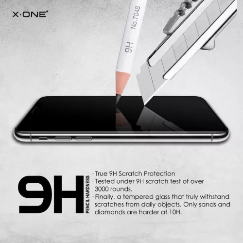 iPhone 17 Air X-ONE Full Cover Extra Strong Matte üvegfólia