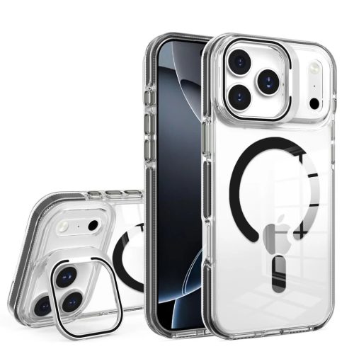 iPhone 17 Pro Max fekete tok LENS MAG COVER