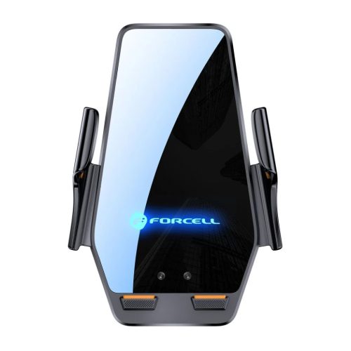 Forcell F-Grip HS6 15W fekete szélvédőre / szellőzőrácsra autós telefontartó