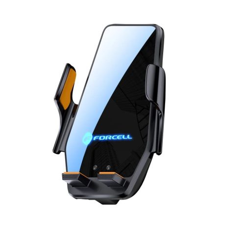 Forcell F-Grip HS6 15W fekete szélvédőre / szellőzőrácsra autós telefontartó