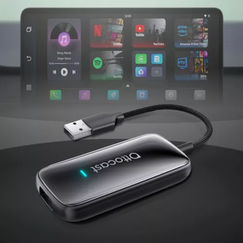 OTTOCAST Play2Video CA515-T vezeték nélküli autós adapter fekete