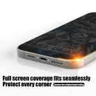 Lito - D+ Max Privacy 300C - iPhone 16 Plus - Fekete üvegfólia