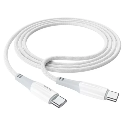 Hoco 60W 3A 1 m X70 fehér USB C - USB C kábel