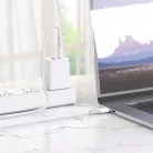 Hoco 60W 3A 1 m X70 fehér USB C - USB C kábel