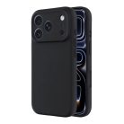 iPhone 17 Pro Max Forcell F-Protect Premium gumis tok MagSafe kompatibilis fekete tok