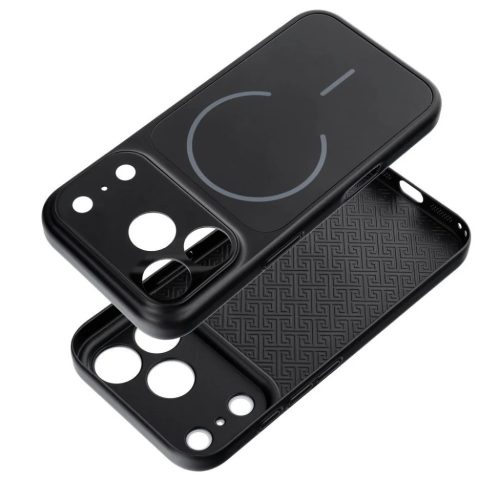 iPhone 15 Pro Max tok MAKE 17, kompatibilis MagSafe-fel, fekete tok