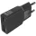 4smarts FlatPlug Duos 30W GaN USB-C/USB-A fekete hálózati töltő adapter