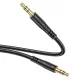 Hoco 1 m UPA24 fekete 3,5 mm-es Jack Jack kábel