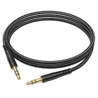 Hoco 1 m UPA24 fekete 3,5 mm-es Jack Jack kábel