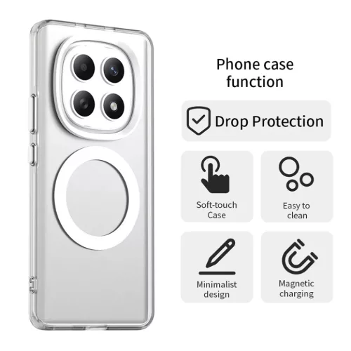 Xiaomi Redmi Note 15 5G Fehér Techsuit - CandyCase MagSafe tok