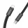Flat kábel USB C - USB C Hoco 3A 60W 1 m fehér