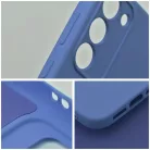 Samsung Galaxy A57 tok szilikon tok, kék
