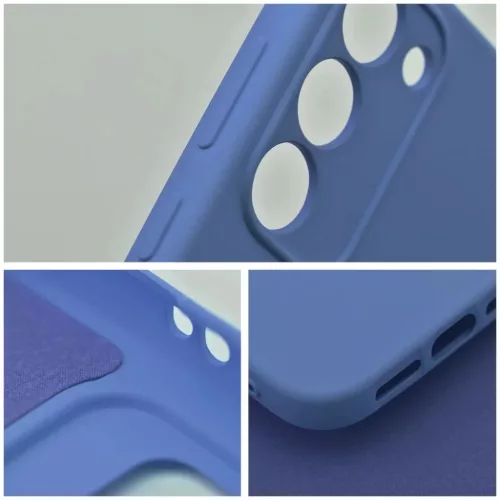 Samsung Galaxy A57 tok szilikon tok, kék