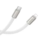 Villámgyors USB C - Lightning Hoco PD 30W 1 m X125 fehér