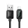 Hoco U146 2,4A 1,2 m LCD kijelzős USB A - Lightning kábel fekete