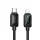Hoco PD 30W 1,2 m USB C - Lightning kábel LCD-vel fekete