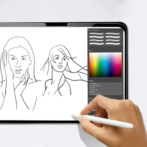 Samsung Galaxy Tab S9 Plus Techsuit - ArmorGlass CrystalHD (2 pack) - Átlátszó üvegfólia