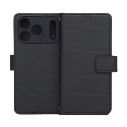 Fliptok Háromszög tok iPhone 17 Pro 6,3" fekete