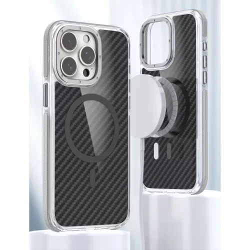 Samsung Galaxy A57 tok FIBER tok MagSafe kompatibilis szürke