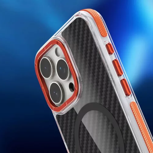 iPhone 16 Pro narancssárga tok