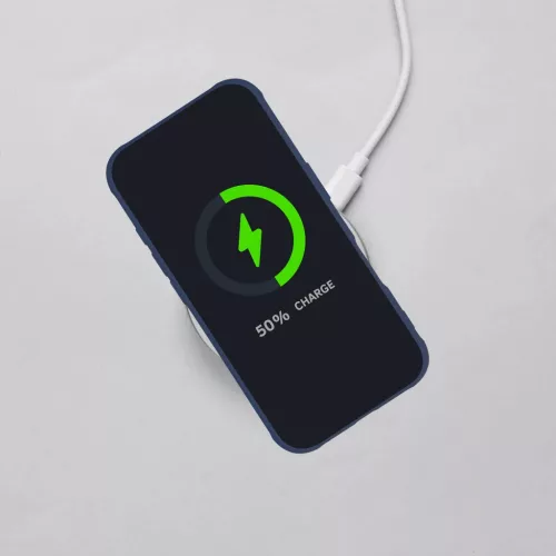 TELJESEN MATT MAGNAK FEDELŐ tok MagSafe-kompatibilis IPHONE 16 Pro kék