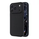 Apple iPhone 16 Pro fekete Forcell F-Protect Rubber Premium tok MagSafe-kompatibilis