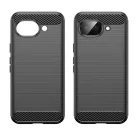 Google Pixel 10a Fekete Techsuit Carbon Silicone tok