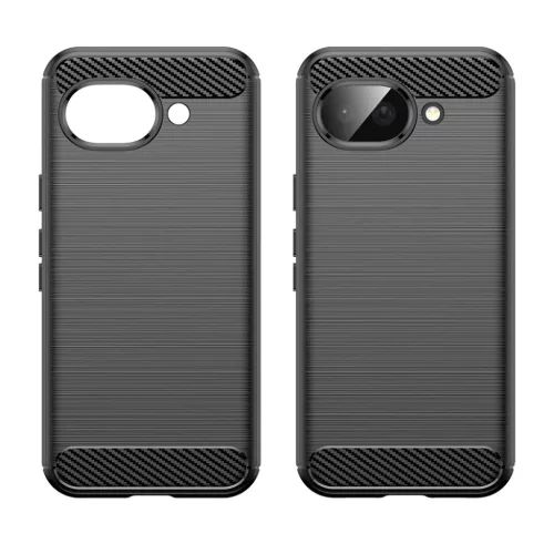 Google Pixel 10a Fekete Techsuit Carbon Silicone tok