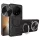 Honor Magic8 Pro Techsuit CamGuard Pro Fekete tok