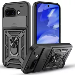 Google Pixel 10a Fekete Techsuit CamShield Series tok