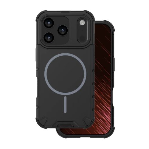 iPhone 17 Pro Max Defender 2in1 Mag tok fekete