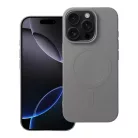 iPhone 16 Pro tok szilikon mágneses tok nagy kivágással titánszürke