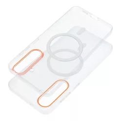   Samsung Galaxy A17 GO ORANGE MagSafe kompatibilis tok átlátszó