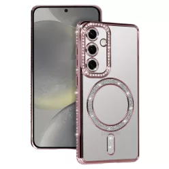 Bling MagSafe tok Samsung Galaxy S26 Ultra pink tok