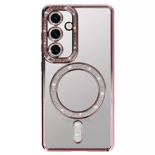 Bling MagSafe tok Samsung Galaxy S26 Ultra pink tok