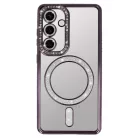 Bling MagSafe Samsung Galaxy S26 Ultra tok lila