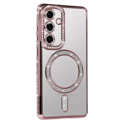 Bling Magsafe tok Samsung Galaxy S26 pink