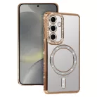 Bling Magsafe tok Samsung Galaxy S26 Ultra arany