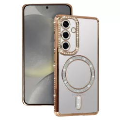 Bling Magsafe tok Samsung Galaxy S26 Ultra arany