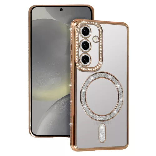 Bling Magsafe tok Samsung Galaxy S26 Ultra arany