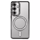 Bling Magsafe tok Samsung Galaxy S26 Ultra fekete