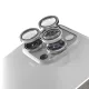 iPhone 15 Pro / 15 Pro Max kameravédő üvegfólia titánszürke