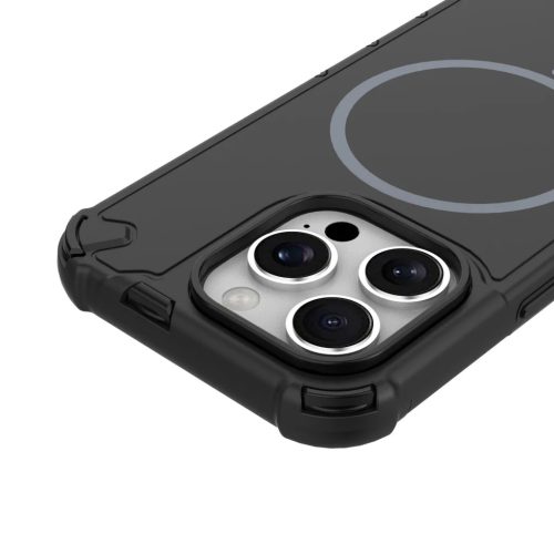 iPhone 14 Pro Defender 2in1 Mag fekete tok