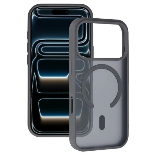 iPhone 17 Pro Max Acélszürke Tel Protect Aura Matte Magsafe tok