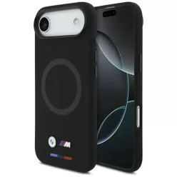 iPhone Air BMW M Silicon Logo MagSafe tok fekete