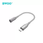 BWOO Adapter Type C 3,5MM Jack BZ65, szürke
