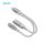 2 az 1-ben Adapter Lightning / Type C - 3.5MM Jack BZ67