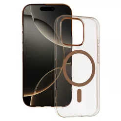 iPhone 16 Pro sivatag Átlátszó Vékony Magsafe Tok