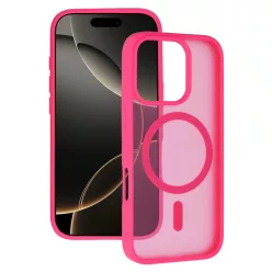 iPhone 16 Hot Pink Tel Protect Aura Matte Magsafe tok